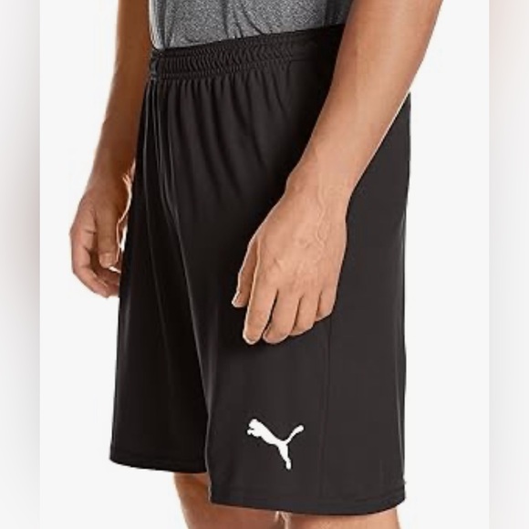 NWT PUMA Men's Liga Core Shorts Black White 2 pair bundle - Picture 5 of 8